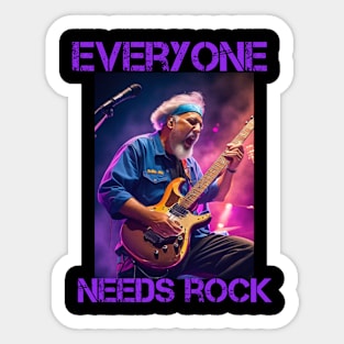 Everyone needs Rock Sticker